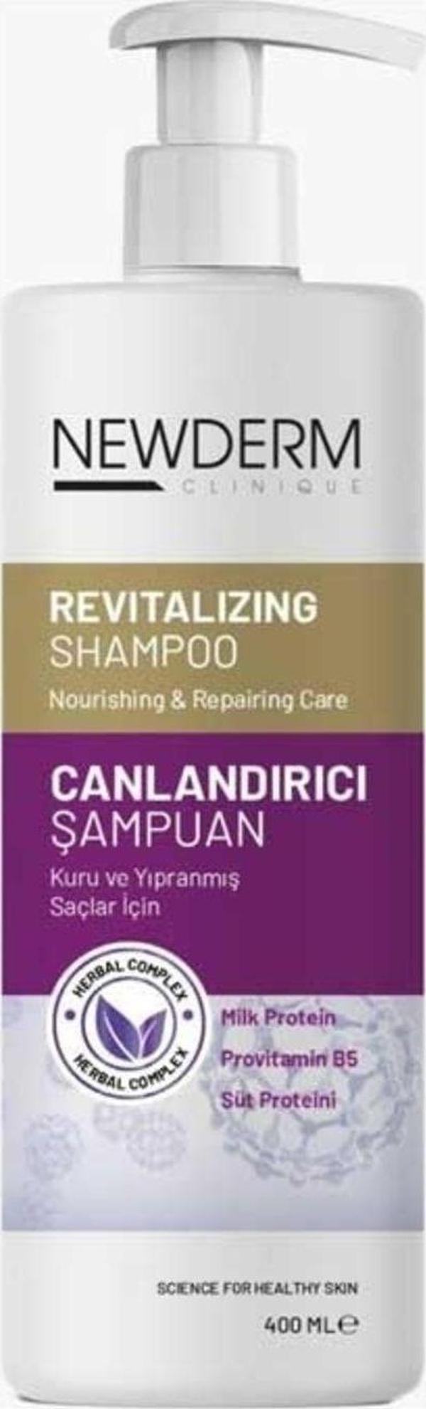 Newderm Canlandırıcı Şampuan 400Ml - Image 1