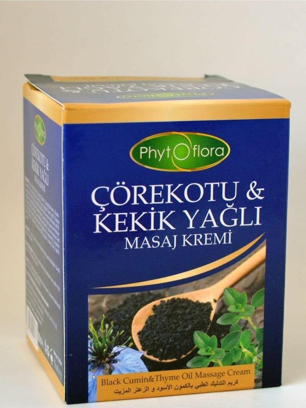 Phytoflora Çörekotu & Kekik Yağlı Masaj Kremi - Image 1