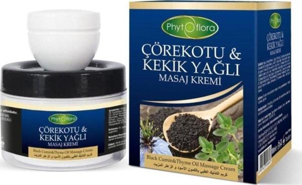 Phytoflora Çörekotu & Kekik Yağlı Masaj Kremi 8697623204643 - Image 1