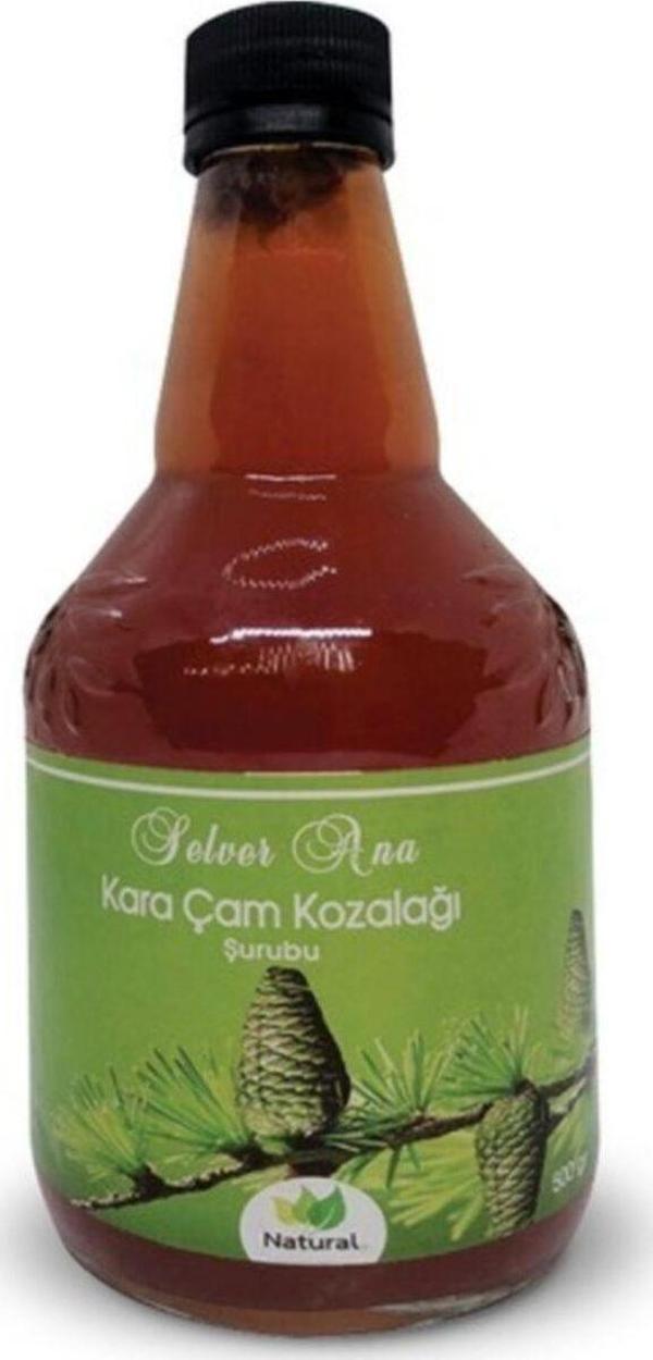 Selver Ana Kara Çam Kozalağı Şurubu 500 Gr - Image 1