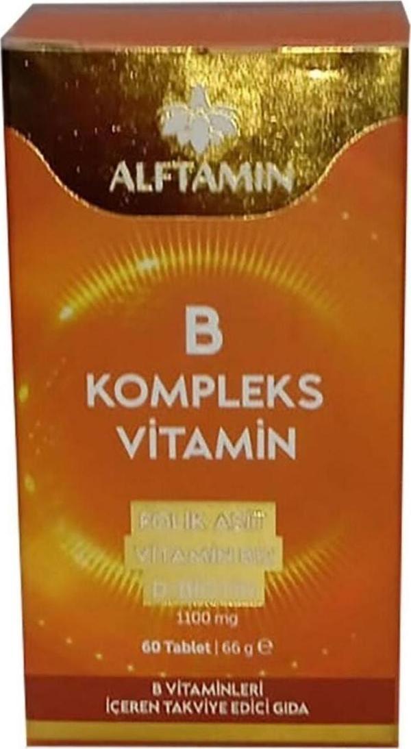 Şenay Aftamin B Vitamin Kompleksi 1100 Mg 60 Tablet - Image 1