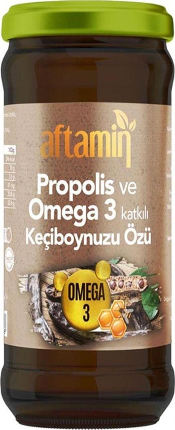 Şenay Aftamin Omega 3 Ve Propolis Içeren Keçiboynuzu Özü 640 G (Kaşıklı) - Image 1