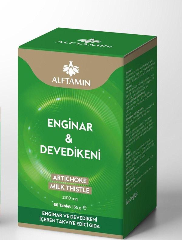 Şenay Alftamin Enginar & Devedikeni 1100 Mg 60 Tablet - Image 1