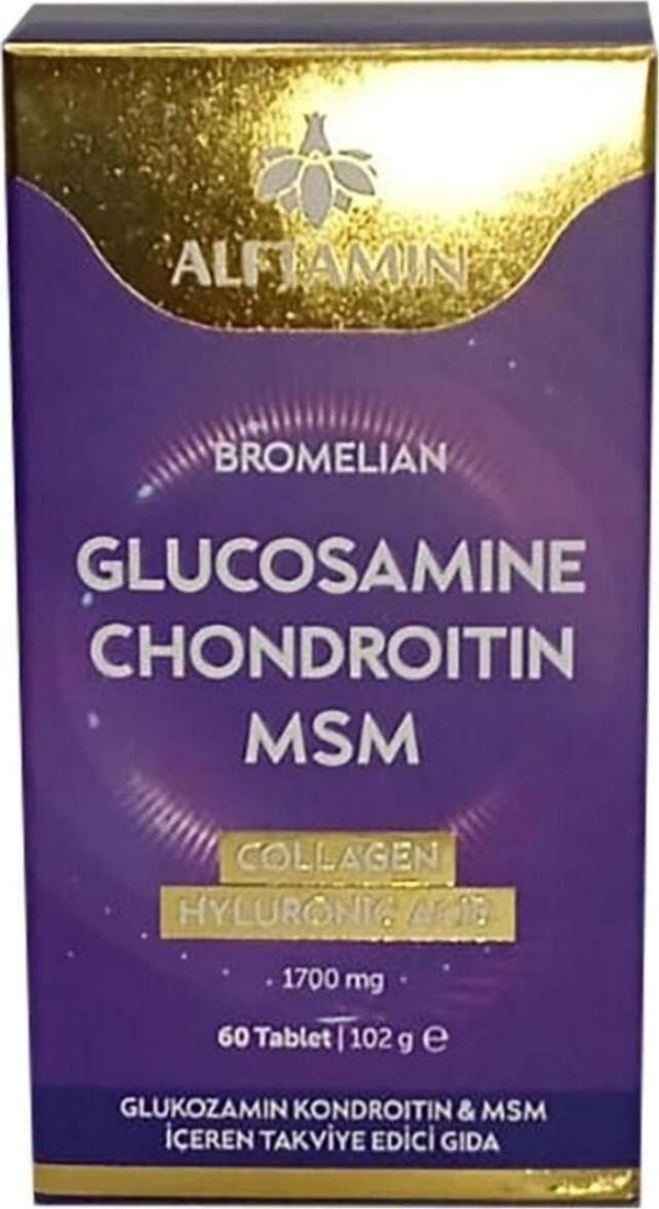 Şenay Alftamin Glukozamin Kondroitin Msm 1700 Mg 60 Tablet - Image 1
