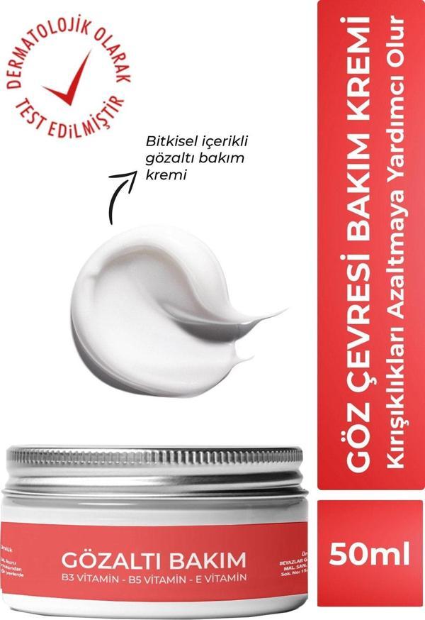 Phytoflora Kırışıklık Karşıtı Göz Çevresi Kremi, Göz Altı Kremi, Yoğun Nem Desteği Ile 50Ml - Image 1