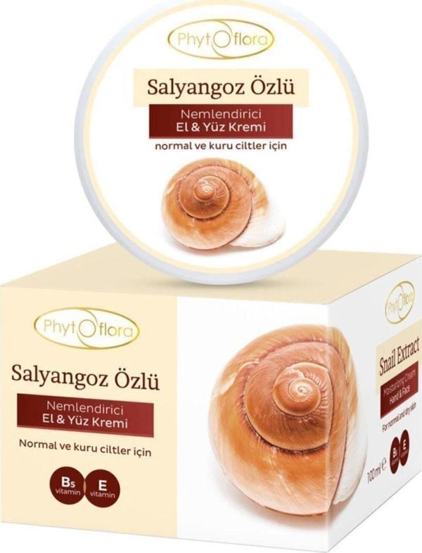Phytoflora Kumraldede Salyangoz Özlü Nemlendirici El Ve Yüz Kremi 100 Ml - Image 1