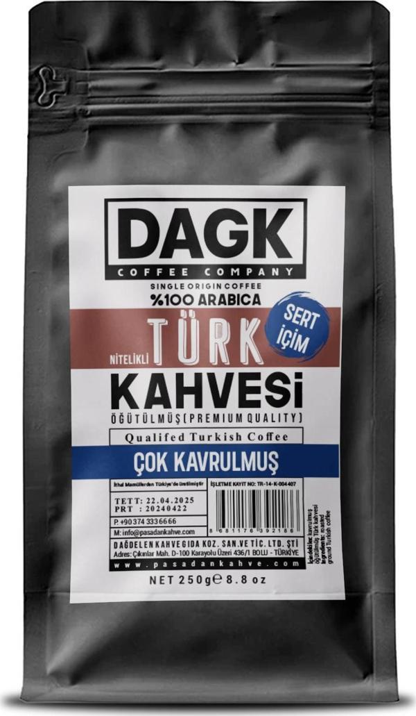 Türk Kahvesi 250 gr Nitelikli Çok Kavrulmuş (Sert İçim) - Image 1