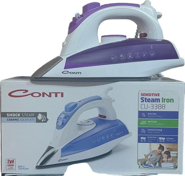 Panda Cu-3388 Sensitive 2600 Watt Buharlı Ütü Mor - Image 1