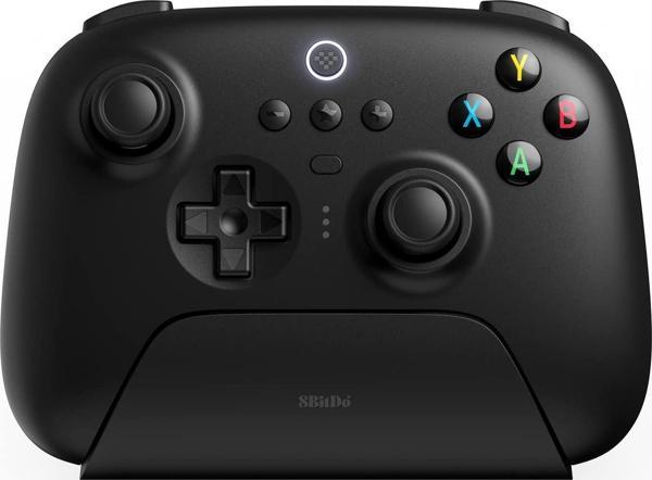 8Bitdo Ultimate 2.4G Controller Ve Şarj Dock - Siyah, Windows, Android PC Ipad Uyumlu - Image 1