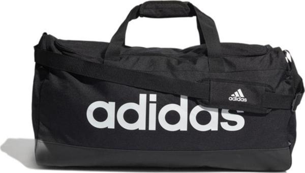adidas Lınear Duffel L Unisex Çanta Ht4745 Black/whıte - Image 1