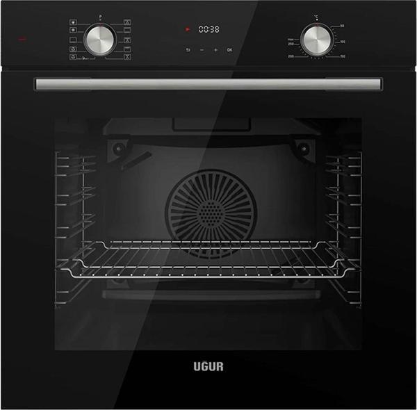 Uğur UAF 6011D SCPET A Enerji Sınıfı 10 Programlı Fry Art Siyah Ankastre Fırın - Image 1