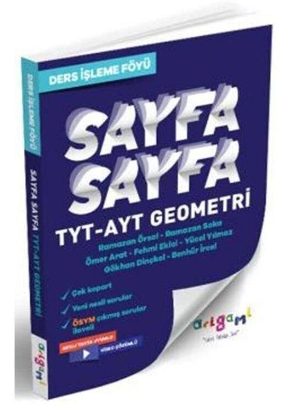 TYT-AYT Geometri Ders İşleme Föyü Tammat Yayıncılık - Tammat  Yayıncılık - Image 1