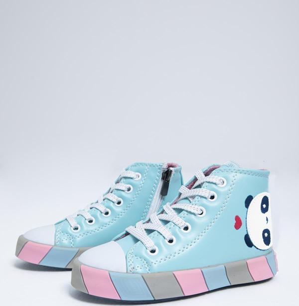 Sportmix Ortopedik Panda Işıklı Çocuk Sneakers Ayakkabı - Image 1