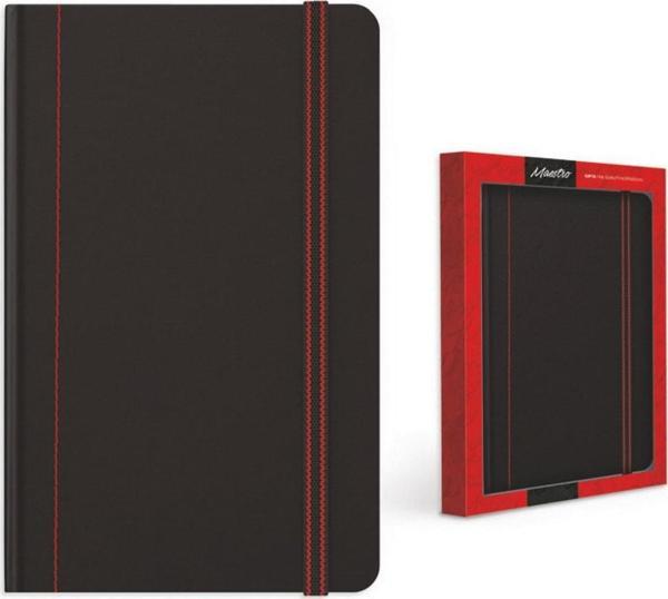 Gıpta Maestro 17X24 120 Yaprak Kareli Deri Kpk Lastikli Ciltli Defter (2867) - Image 1