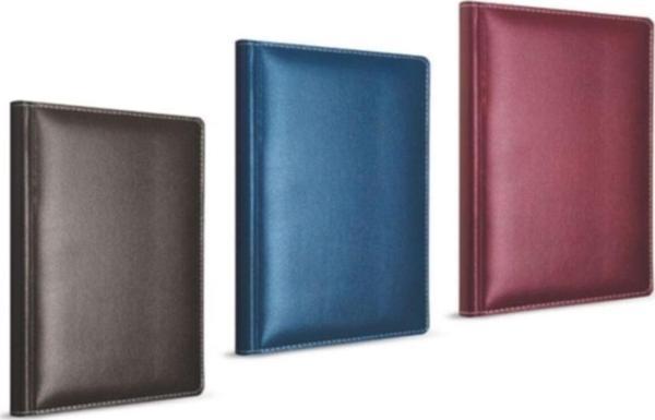 Gıpta Kareli Modelıst Ip Dikişli Deri Kapaklı Defter 14X20 - Image 1