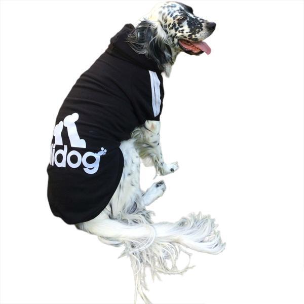 Siyah Kapşonlu Sweatshirt Orta ve Büyük Irklar İçin - Image 1