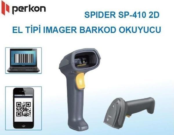 PERKON SPIDER SP410-U/USB 1D-2D (Karekod) Okuyucu - Image 1