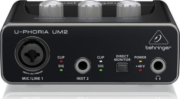 Behringer Um2 Audiophile 2X2 Usb Ses Kartı - Image 1