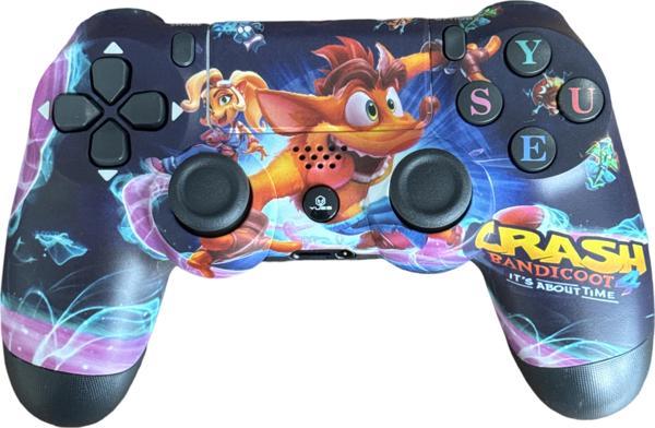 Yues Ps4 Uyumlu Dualshock 4 Kablosuz Joystick Oyun Kolu Crash - Image 1