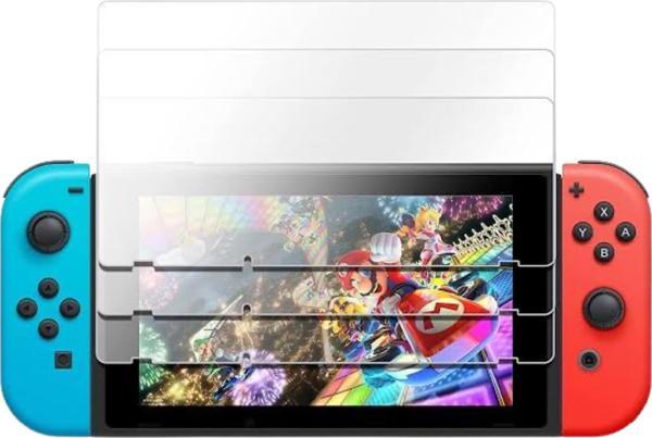 YUES Switch Kırılmaz Cam Switch Uyumlu Ekran Koruyucu Çizilmez 9H - Image 1