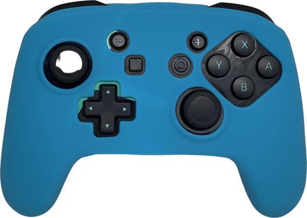 YUES Switch Pro Controller Joystick Silikon Koruyucu Kılıf Mavi - Image 1
