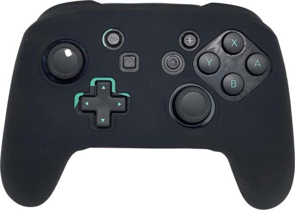 YUES Switch Pro Controller Joystick Silikon Koruyucu Kılıf Siyah - Image 1