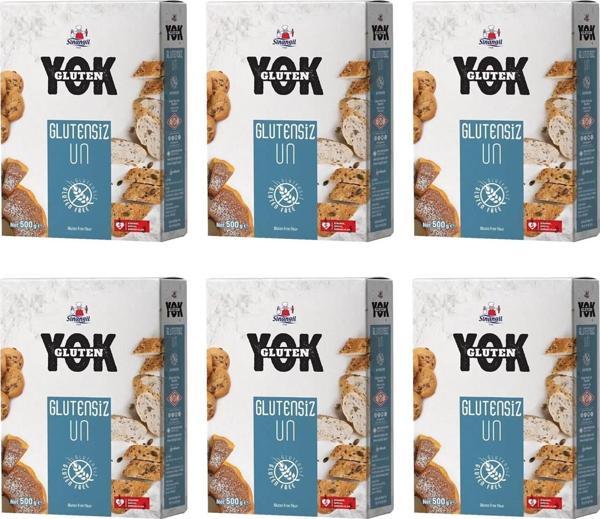 Sinangil Glutensiz Un 500 gr x 6 Adet - Image 1