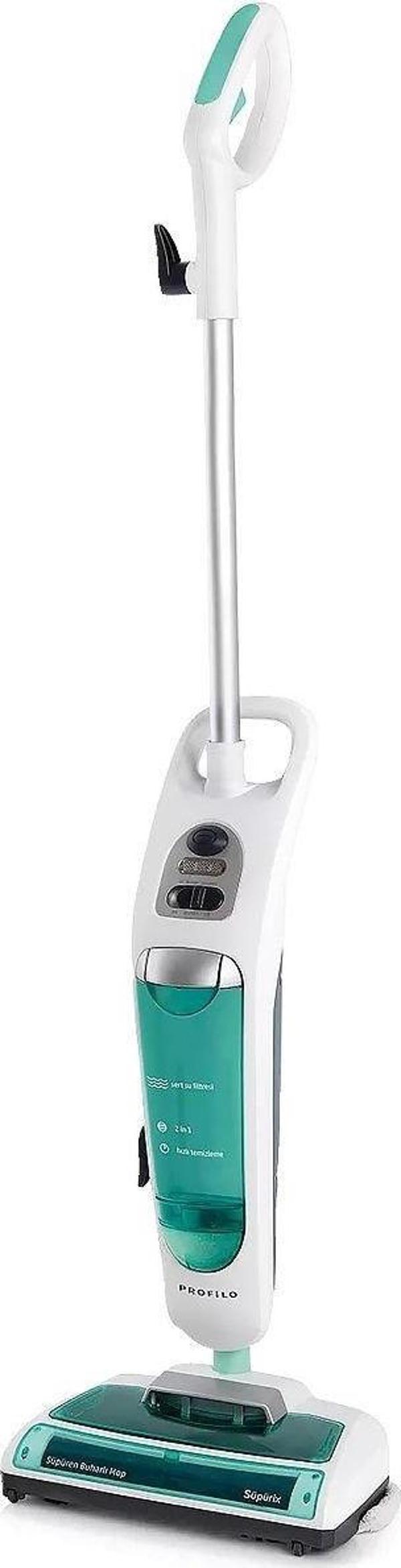 Profilo PBT1260B 1500 W Elektrik Fırçalı Süpüren Buharlı Mop - Image 1