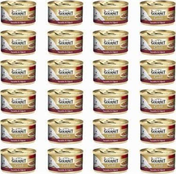 Purina Pro Plan Gourmet Gold Çifte Lezzet Tavuk Ve Ciğer 85 x 24 Adet - Image 1