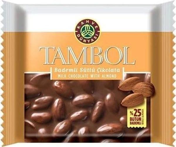 KAHVE DÜNYASI TAMBOL BADEMLİ ÇİK.77GR - Image 1