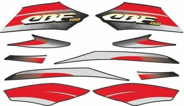 Gogo Stıcker Seti Honda Cbf 150 Siyah - Image 1