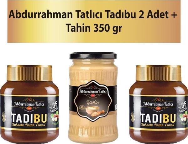 Abdurrahman Tatlıcı Tadıbu 330 gr 2 Adet + Tahin 350 G - Image 1