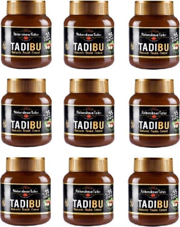 Abdurrahman Tatlıcı Tadıbu Kakaolu Fındık Ezmesi 9 X 330 G - Image 1
