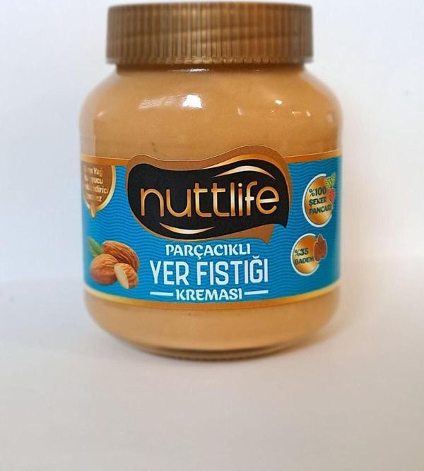 Nuttlife Parçacıklı Yer Fıstığı Kreması - Image 1