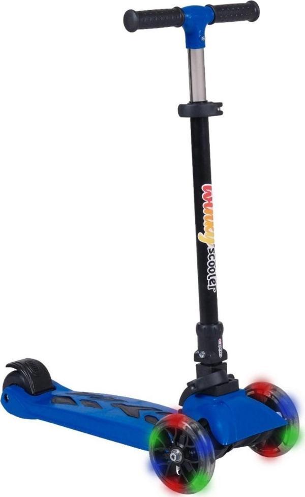 Çekirdek Zeka Winky Scooter Mavi Işıklı Teker Katlanabilir 5+Yaş - Image 1