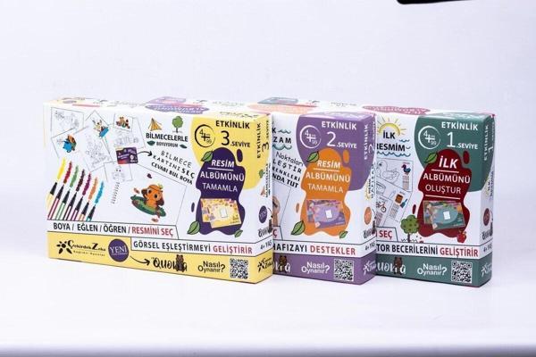 Sima Kids Boyama Etkinlik Oyunu Serisi 1-2-3. Seviyeler - Image 1