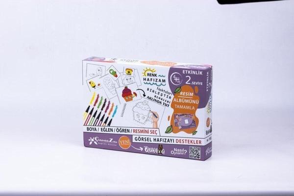 Sima Kids Noktaları Birleştir Ve Boya Hafıza Ve Beceri Etkinlik Oyunu 2.Seviye - Image 1