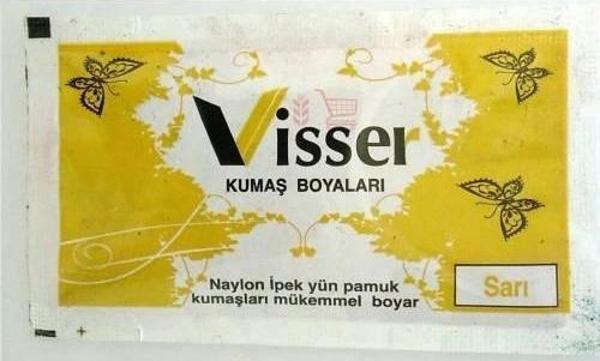 Visser Kumaş Boyası - Sarı - Image 1