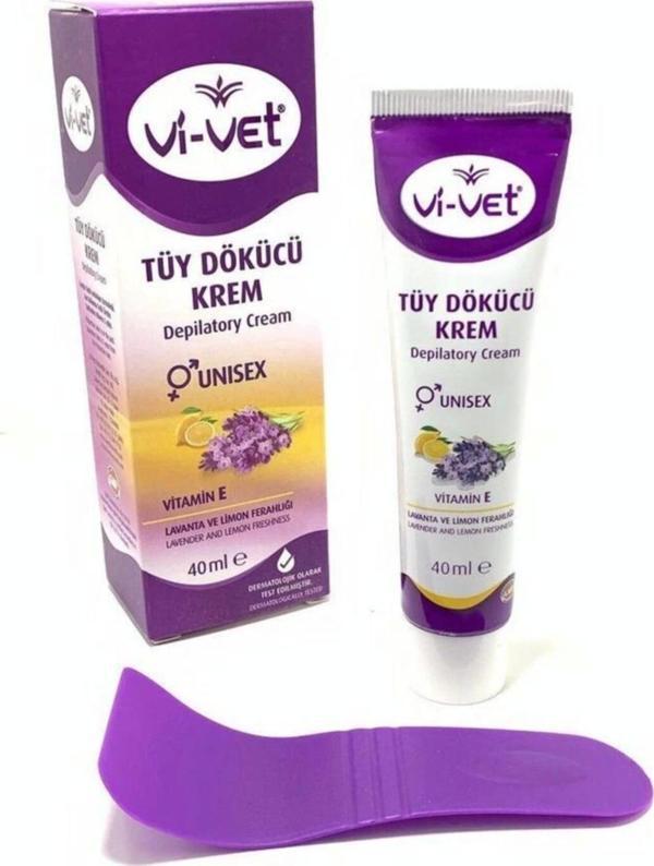 Vi-vet Tüy Dökücü Krem 40 ml - Image 1