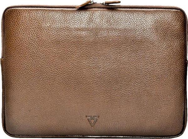 RİCH SMİTH ® GERÇEK DERİ LAPTOP ASKILI CLUTCH ÇANTA / 6218 KAHVE (ARSEL PARLAK) - Image 1
