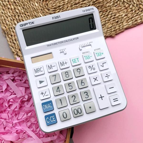 Gıpta GIPTA F3051 12 HANELİ MASA TİPİ HESAP MakineSI - Image 1