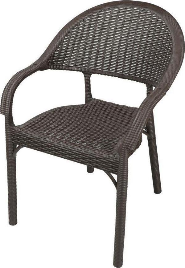 Mandella Eylül Rattan Koltuk (2 adet) Kahverengi - Image 1