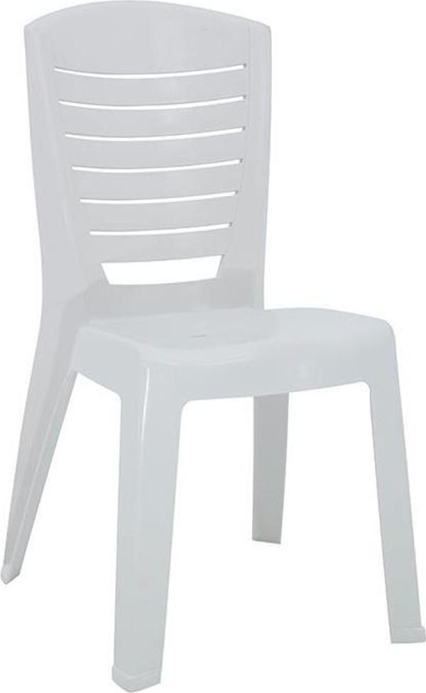 Mandella Zambak Sandalye  (2 Adet) BEYAZ - Image 1