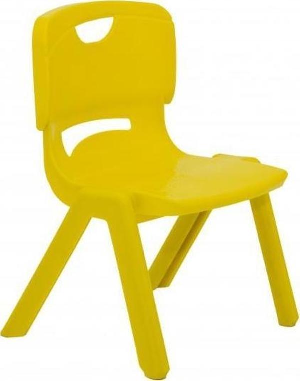 Sağlam Plastik Mandella Nova Orta Çocuk Koltuğu Sarı - Image 1