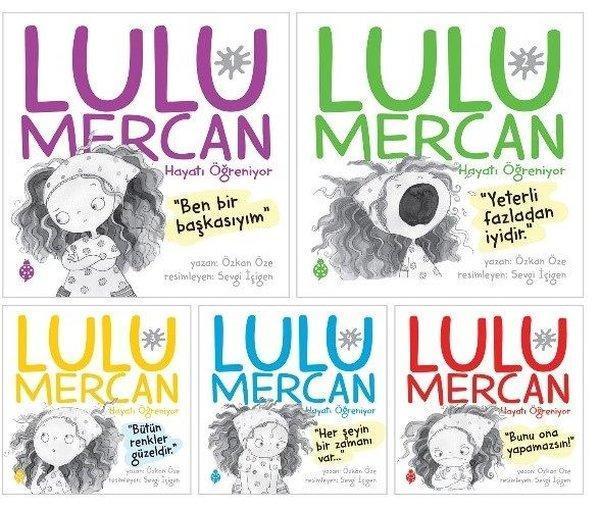 Lulu Mercan Hayatı Öğreniyor Seti 5 Kitap Takım - Uğurböceği - Image 1