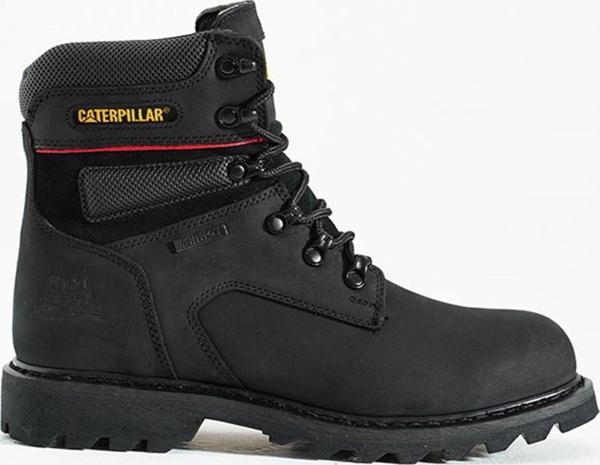Caterpillar Su Geçirmez Edina Siyah Nubuk Erkek Bot  - Image 1