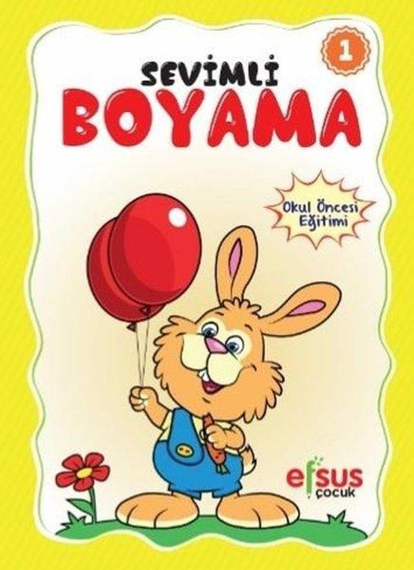 Sevimli Boyama 1 - Okul Öncesi Eğitimi - Efsus - Image 1