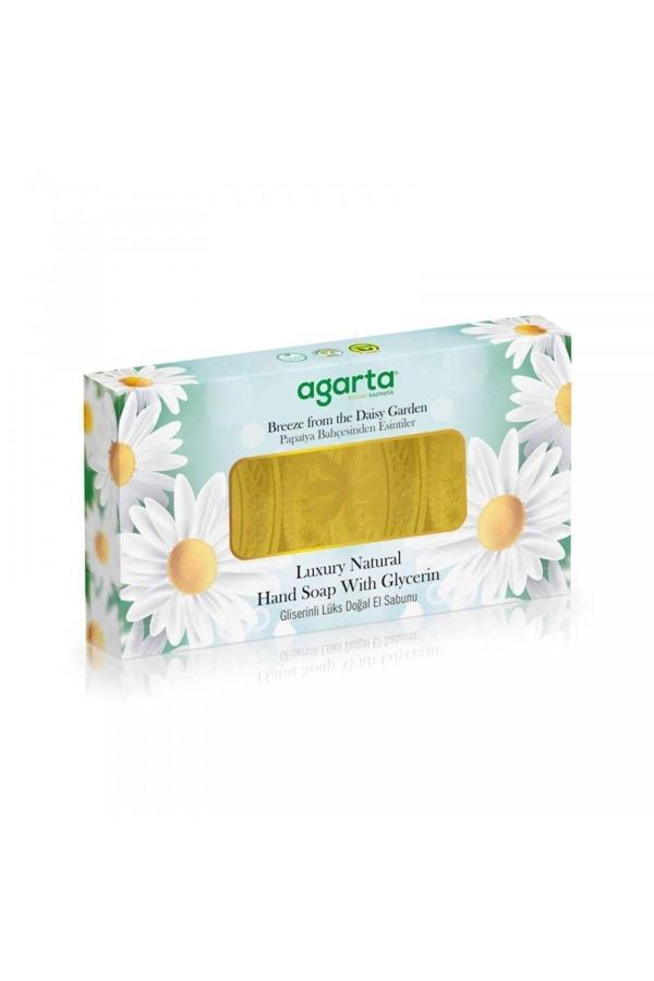 Agarta El Yapımı Doğal Papatya El Sabunu 100 Gr ( 3 Adet ) - Image 1
