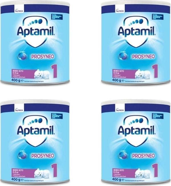 Aptamil Prosyneo 1 Numara Bebek Sütü 400Gr 4'Lü Paket - Image 1