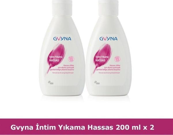 Gvyna - Intim Yıkama Hassas 200 Ml X 2 - Image 1